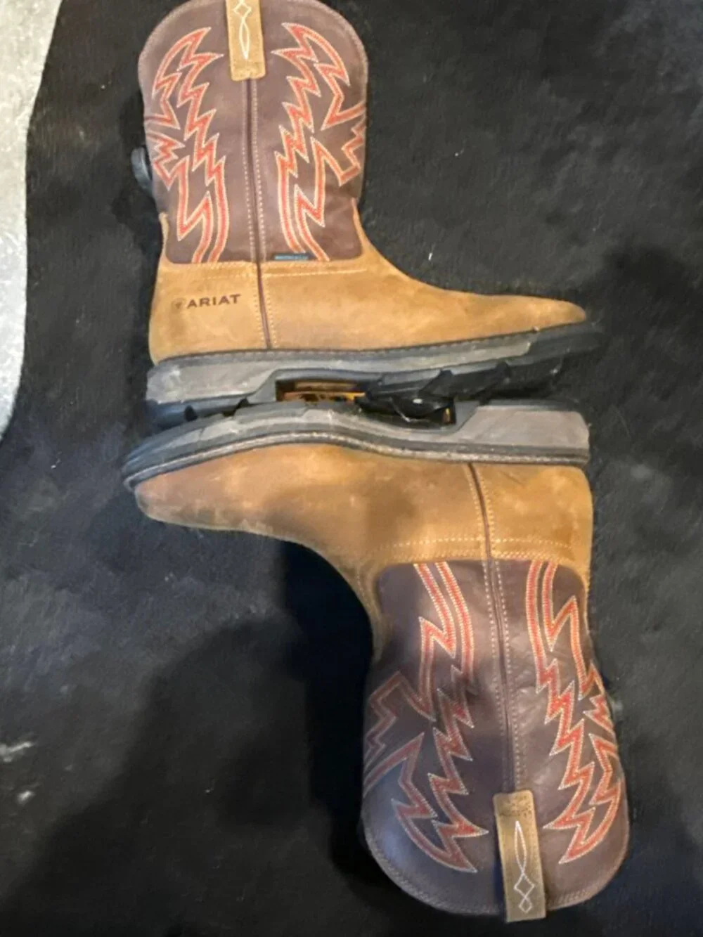 Ariat Men's Workhog XT BOA H2O  Brown Boot - AGED BARK